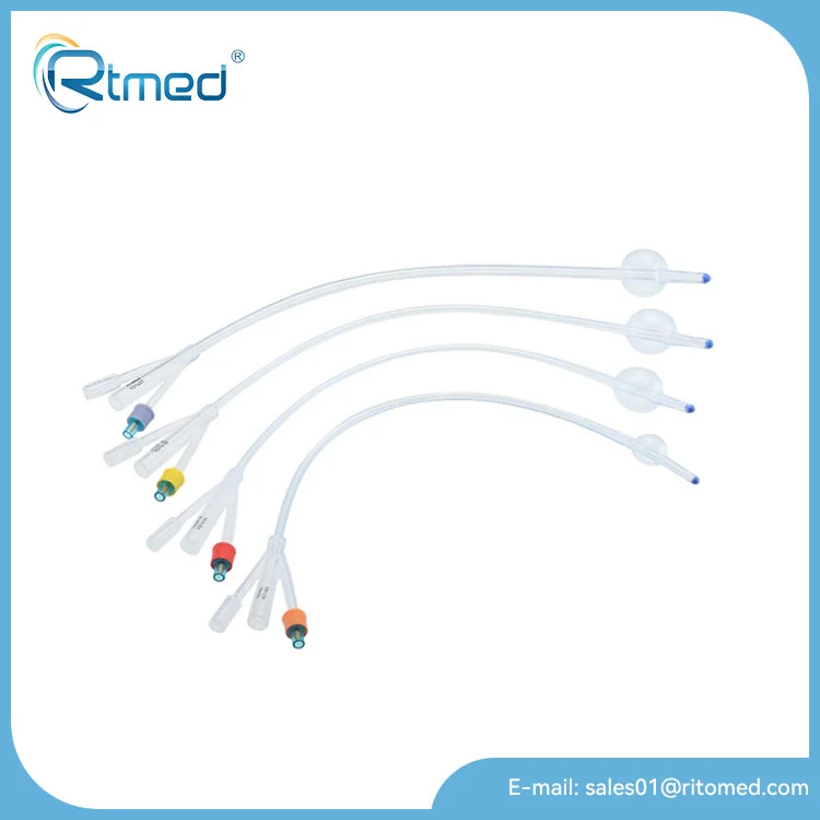 3-Way All Silicone Foley Catheter